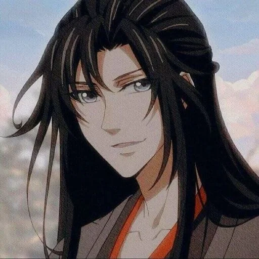 wei wuxian, anime boy, maestro del diavolo, maestro di adorazione del diavolo, fiction master devil adoration