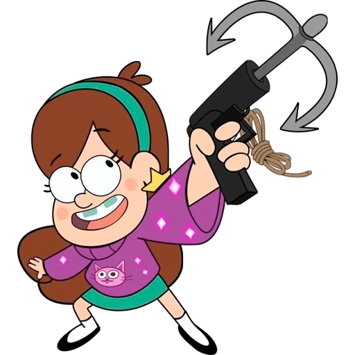 pines mabel, caídas de gravedad, gravedad mabel, mabel gravity falls, gravity falls boarding hook