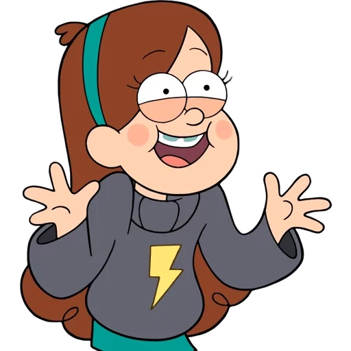 mabel pines, gravitasi mabel, gravitasi mabel jatuh, gravity falls mabel, mabel gravity folz srisovka