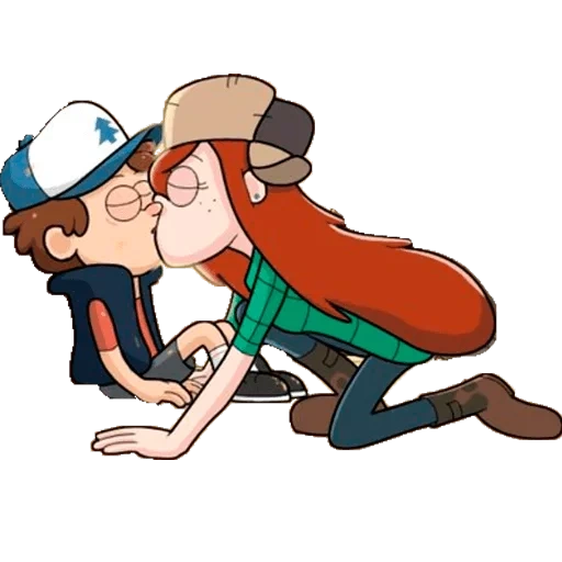 gravity falls, gravity falls wendy, gravity folz characters, gravity folz bund dipper, gravity folz dipper wendy love