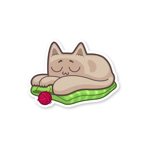 ecica stickers for icq, telegram stickers, gray cat sticker, systems for icq, emoji stickers