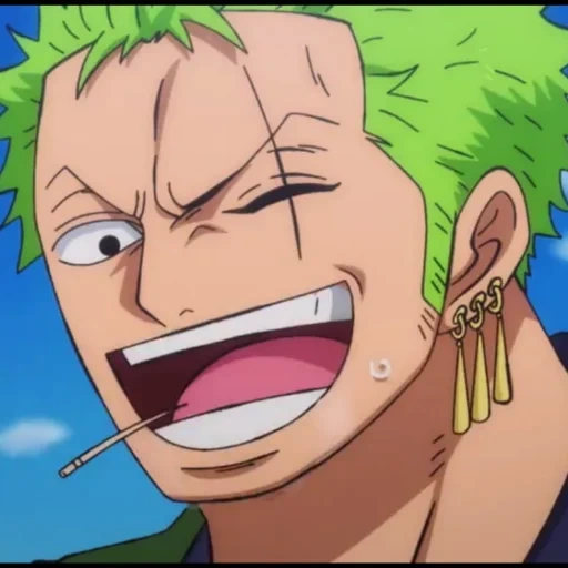 зоро, zoro, ван-пис, зоро улыбка, ророноа зоро