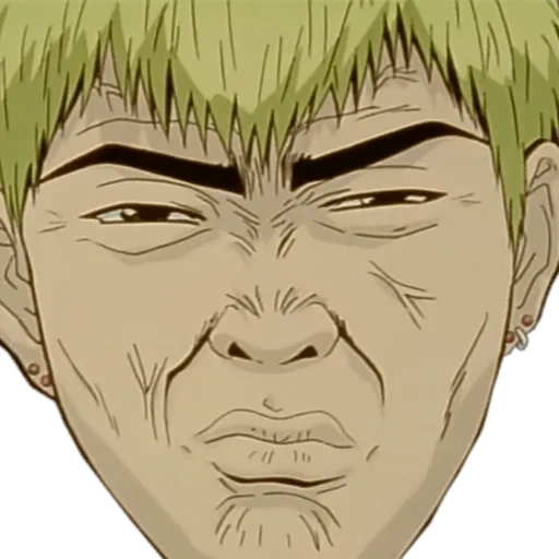 gto, faccia di otsuka, otsuka eiyoshi, screenshot di otsuka eiyoshi, otsuka anime face insegnante