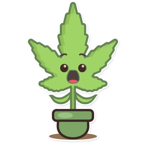 hanf, böser hanf, marihuana patch, marihuana zeichnung, kanabisa blatt cartoon