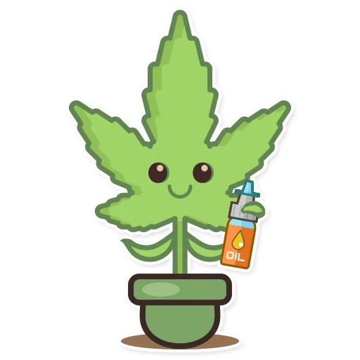 ma, cannabis, feuilles de chanvre, feuilles de chanvre, cannabis de dessin animé