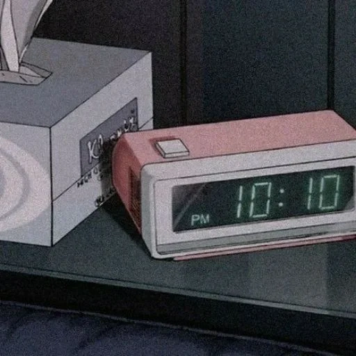 будильник аниме, будильник эстетика 90, будильник столе аниме, bts 00 00 zero o clock, индикатор цифровой светодиодный красный 12в
