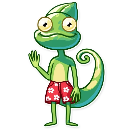 bunglon, bunglon hijau, lizard chameleon, bunglonnya kecil