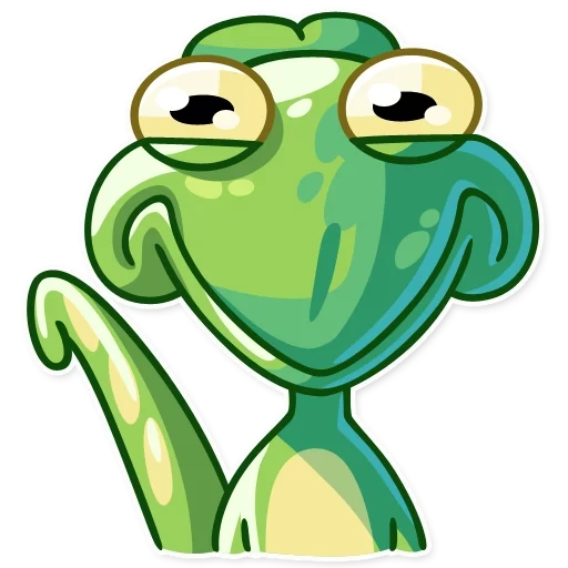 frog, chameleon, loves are cute, cartoon frog