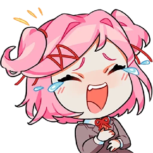 natsuki, natsuki ddlk, ddlc xia mu chibi, xia mu marina, xia mu wharf chibi wharf