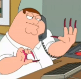 apogee, boy, gryffins, peter gryffin with nails, peter griffin thought