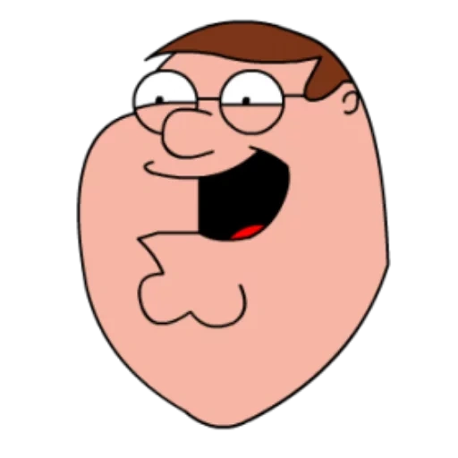 griffin, rosto griffin, peter griffin, herói griffin, risos peter griffin