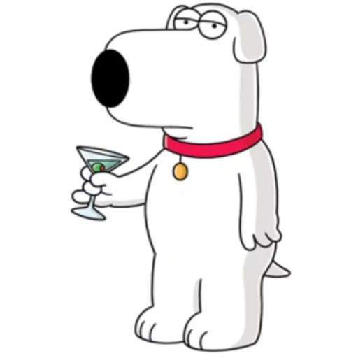 griffin, perro de dibujos animados, brian griffin, brian griffin, brian griffin