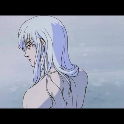 animação, anime antigo, raiva de anime, personagem de anime, griffith rain 1997