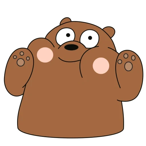 gryazz, cute bear, the bear is cute