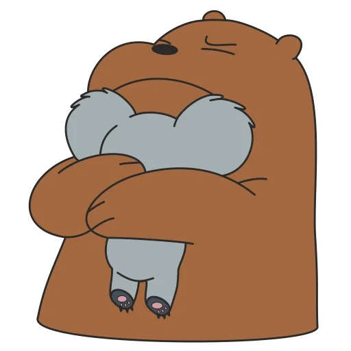 we bare bears, cartoon hugs, memes about hugs cute, aesthetic cute bear icon