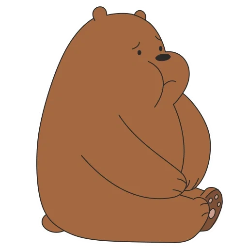 bear, gruse bear, the bear is cute, bear bear, illustration bear