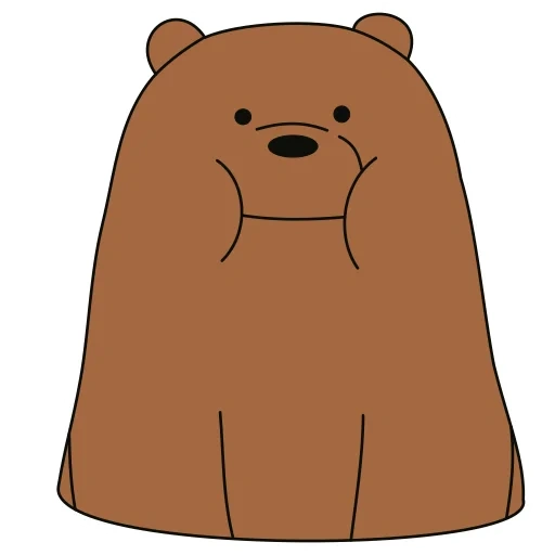 bear, the bear is cute, merry bear, bear is a cute drawing, the whole truth about the bears of grisli