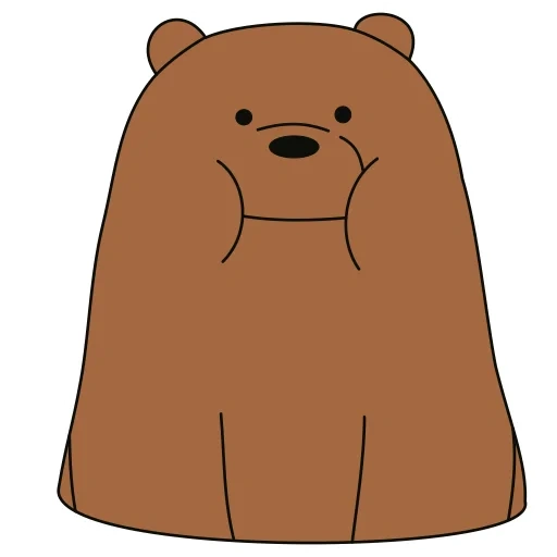 urso, o urso é fofo, merry bear, urso é um desenho fofo, toda a verdade sobre os ursos de grisli