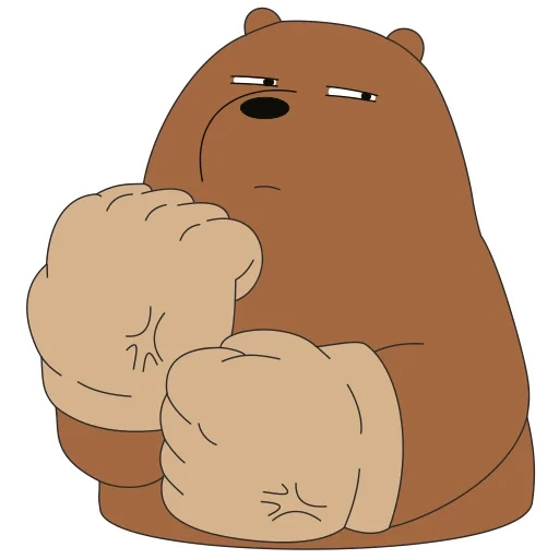 gruse bear, bare bears, the bear is cute, bear bear, merry bear