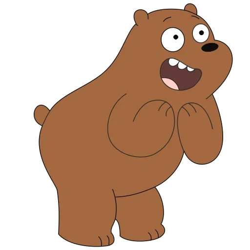 roma griz, the bear is cute