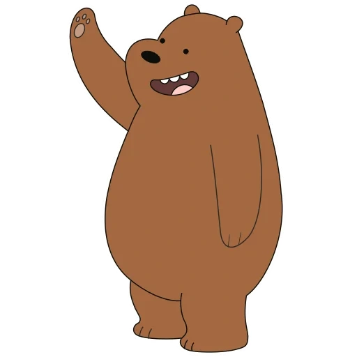 the bear is cute, we bears grizzly, the whole truth about bears gris, brown bear cartoon, the whole truth about the bears of grisli
