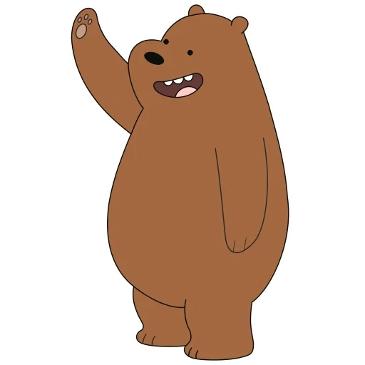 l'ours est mignon, nous portions grizzly, toute la vérité sur bears gris, dessin animé de l'ours brun, toute la vérité sur les ours de grisli