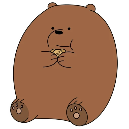 bear, gruse bear, the bear is cute, merry bear, bear is a cute drawing