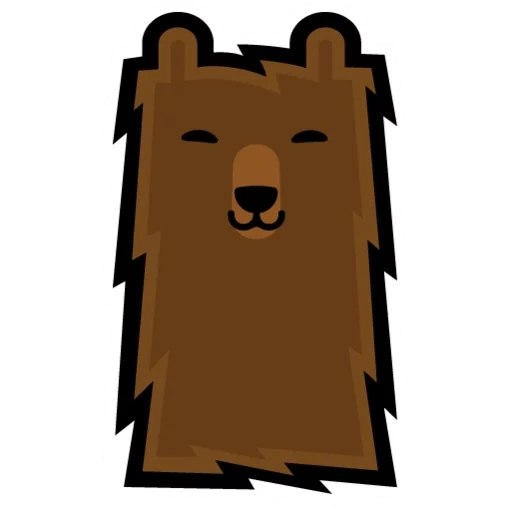 paquete, pedobir, oso oso, oso píxel