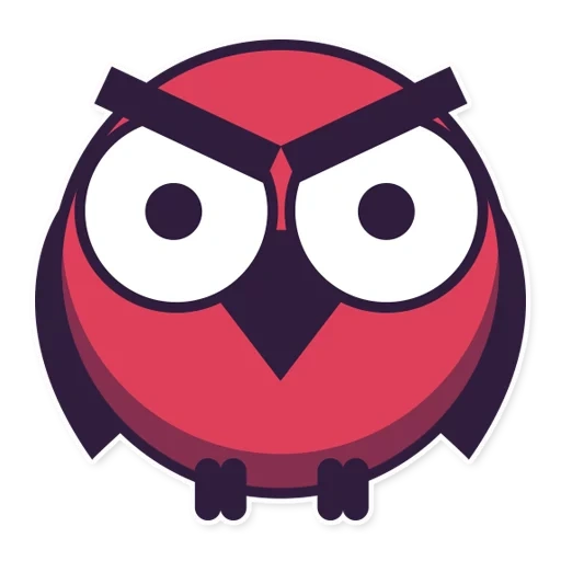 owl of the chgk, hoot owl, owl emblem, stickers brawl stars