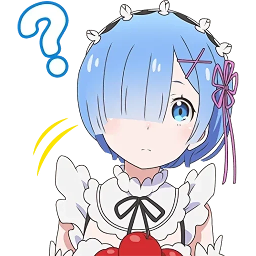 ре зеро, ре зеро рем, re zero rem, аниме ре зеро