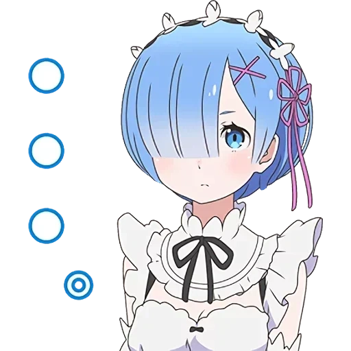 ре зеро, рэм ре зеро, rem re zero, ре зеро рем, аниме ре зеро