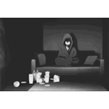 lofi, trevas, anime triste, depressão do anime, choro para dormir