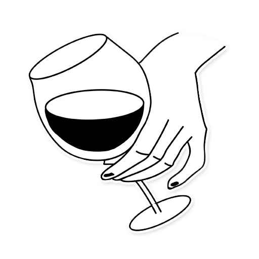 bottle, glass of wine, the glass of wine, a glass of wine circuit, hand with a glass of wine