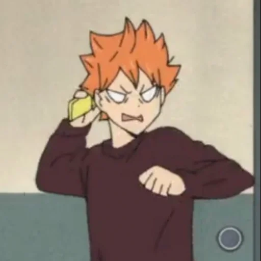 haikyuu, hinata see, the anime is funny, anime haikyuu, haikyu hinata