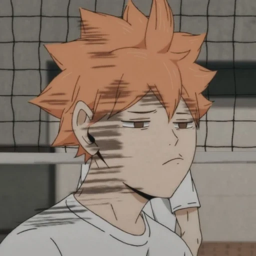 anime, hinata shoyo, anime characters, hinata shoyo is funny, anime aesthetics volleyball