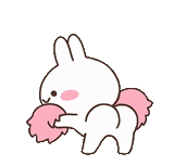 a toy, mimi rabbit, dear rabbit, cute kawaii drawings, cute rabbits