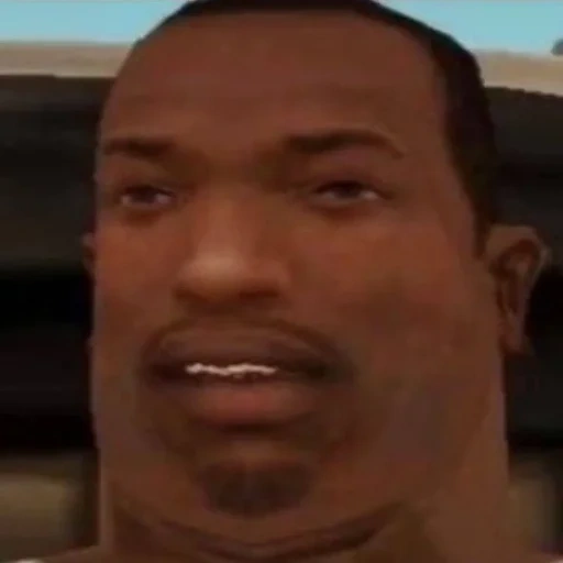 mème visage, mème cj, carl johnson cj, grand vol auto san andreas