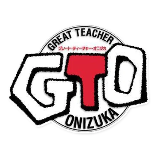 gto, professeur onizuka, le professeur escarpé onzuka, grand professeur logo onizuka, le professeur cool du logo onizuka
