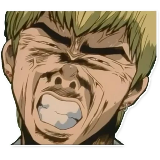 gto, anime onizuka eikichi, insegnante otsuka faccia, l'insegnante figo di otsuka, otsuka anime face insegnante