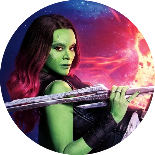 gamora, girl, gamora zoe soldana, guardian of the gamora galaxy, guardians of the galaxy part ii