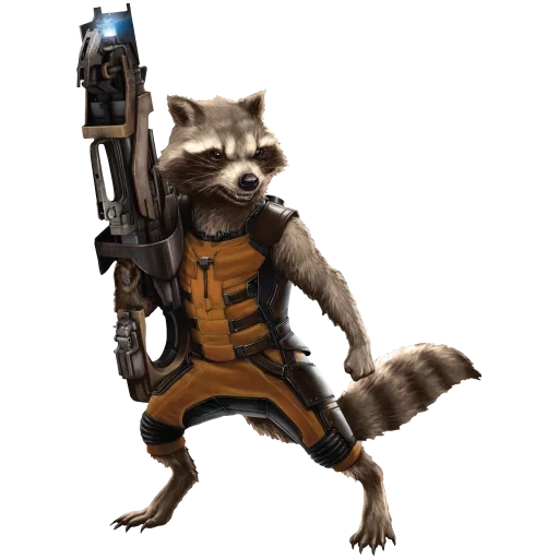 gardiens de la galaxie, le raton laveur des gardes de la galaxie, raccoon réactif marvel, gardiens de la galaxie partie 2, les personnages des gardes de la galaxie