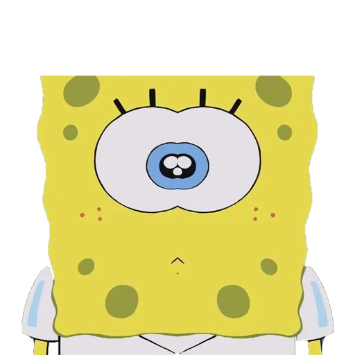 bob sponge, le visage de sponge bob, sad spange bob, sponge bob est carré, bob l'éponge carré