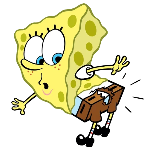 bob sponge, spons bob sponge bob, sponge bob torey celana, sponge bob torn pants, spongebob squarepants