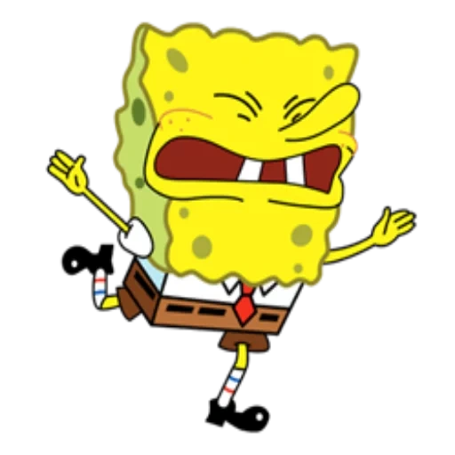 spongebob squarepants, deb spongebob, spongebob keren, stiker sponge bean, spongebob square pants