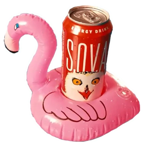 minuman menyala, flamingo tiup, flamingo soda, lingkaran flamingo inflatable, flamingo merah muda tiup
