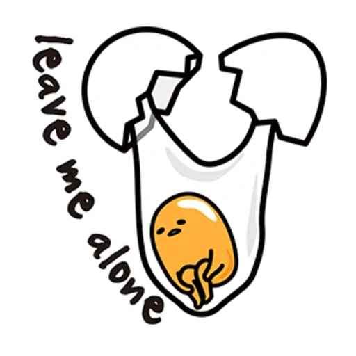 gooddama, gudetama, egg t-shirt, lazy egg t-shirt, lazy egg yolk gudam sadness