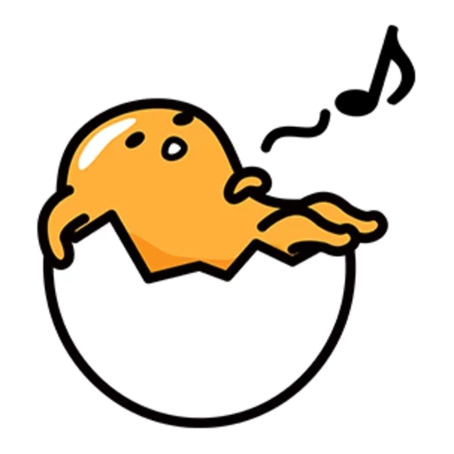 гудетама, gudetama, желток гудетама, желточек гудетама