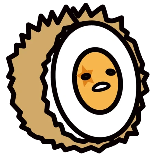 faccia sorridente, uova strapazzate con faccina sorridente
