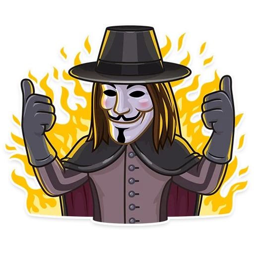 ripido e ripido, guy fawkes, fawn fawkes guy fawkes