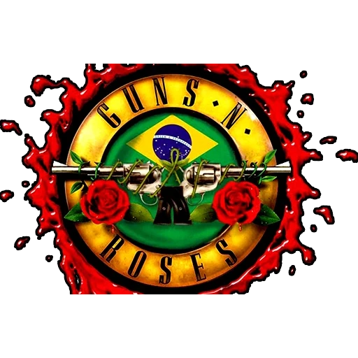 guns n roses, guns n roses logo, gun n rosarotes logo, gun n rose band logo, gun n rose logo gute qualität